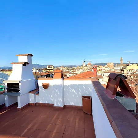 公寓 A Terrace In Oltrarno 佛罗伦萨